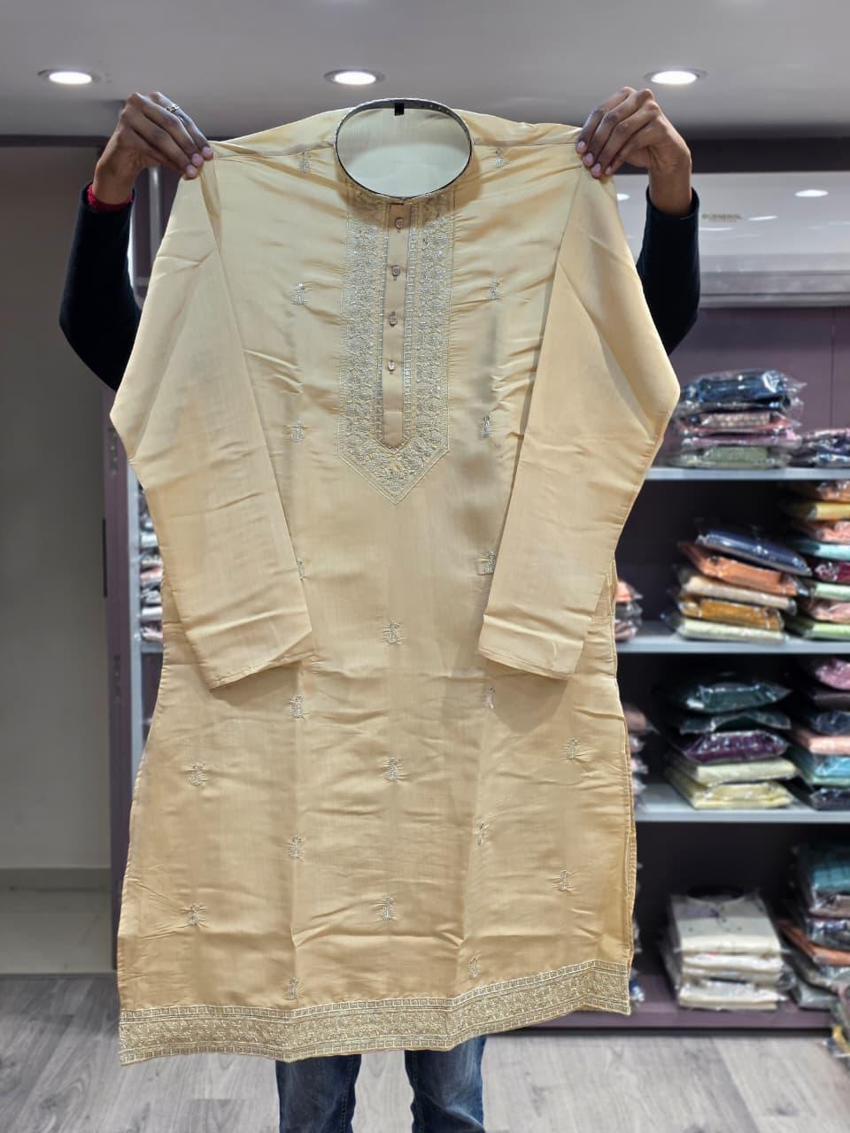 Hand Embroidered Kurtas