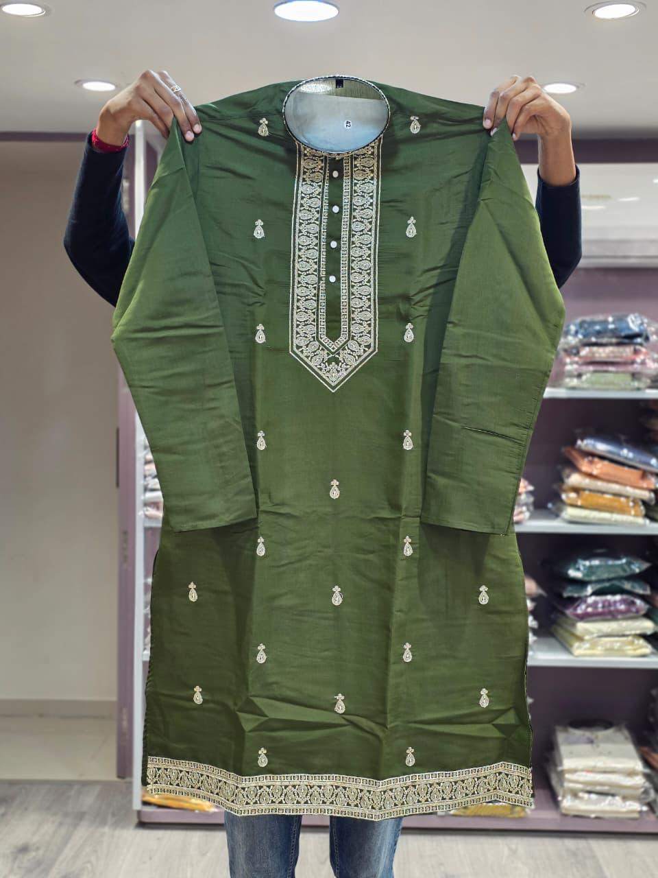 Hand Embroidered Kurtas