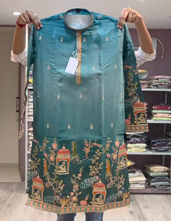 Ombre Royal Kurta