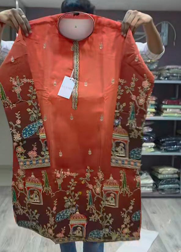 Ombre Royal Kurta