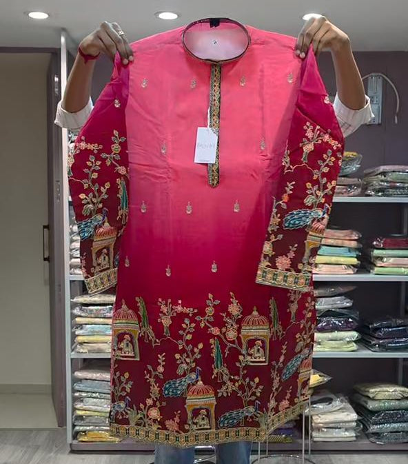 Ombre Royal Kurta