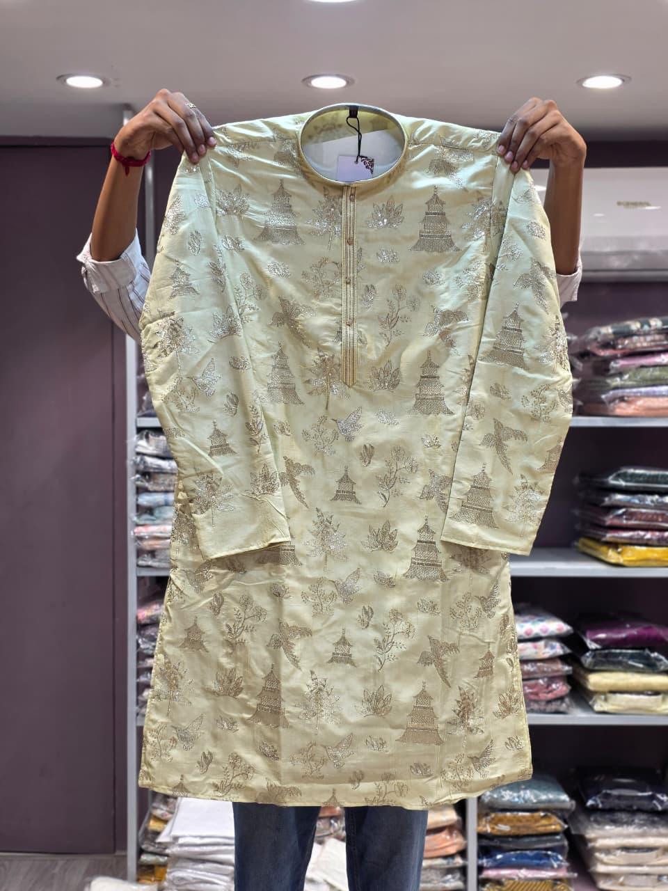 Umbrella Embroidered Kurta